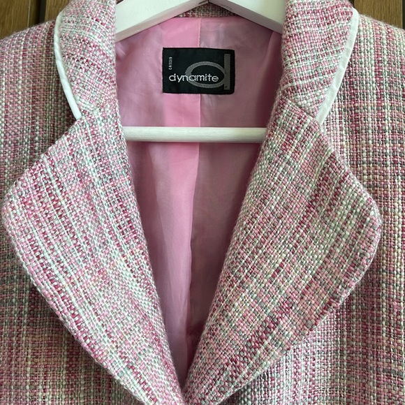 Size S Dynamite pink blazer - Picture 5 of 8